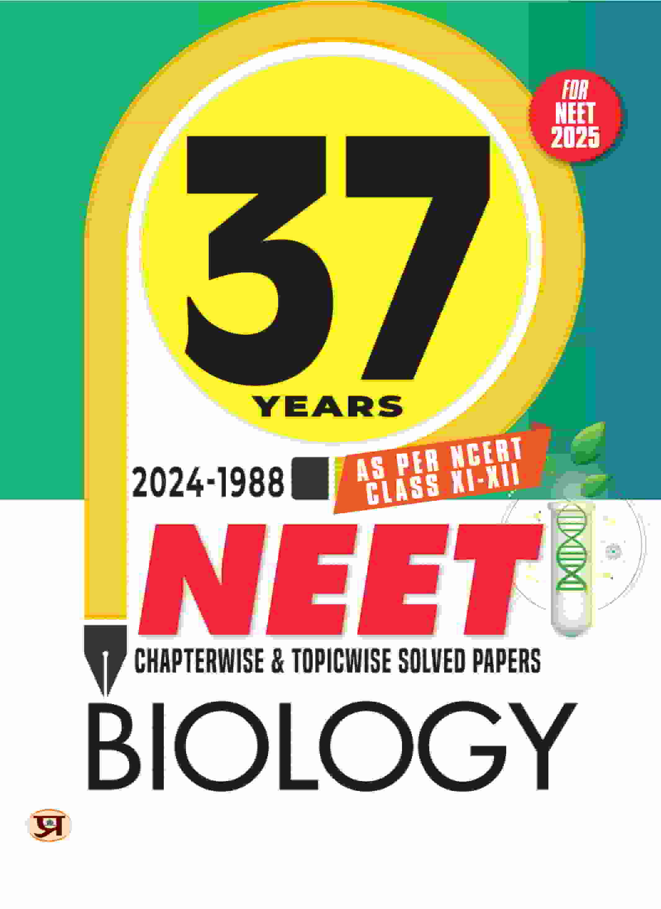 37 Years NEET Chapterwise & Topicwise Solved Papers Biology (2024-1998...